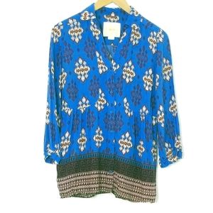 Anthropologie Maeve Rayon Blouse